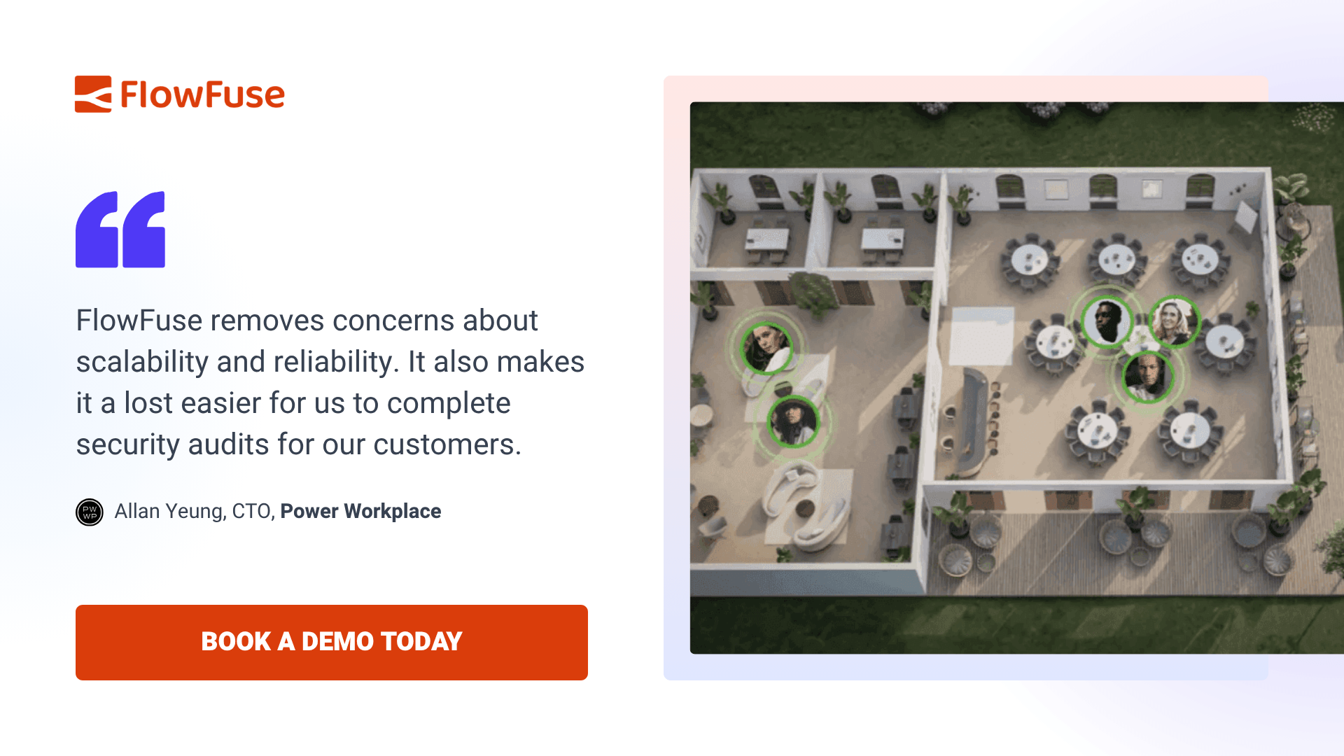 Power Workplace relies on FlowFuse for scalability, reliability and security audits - book a demo